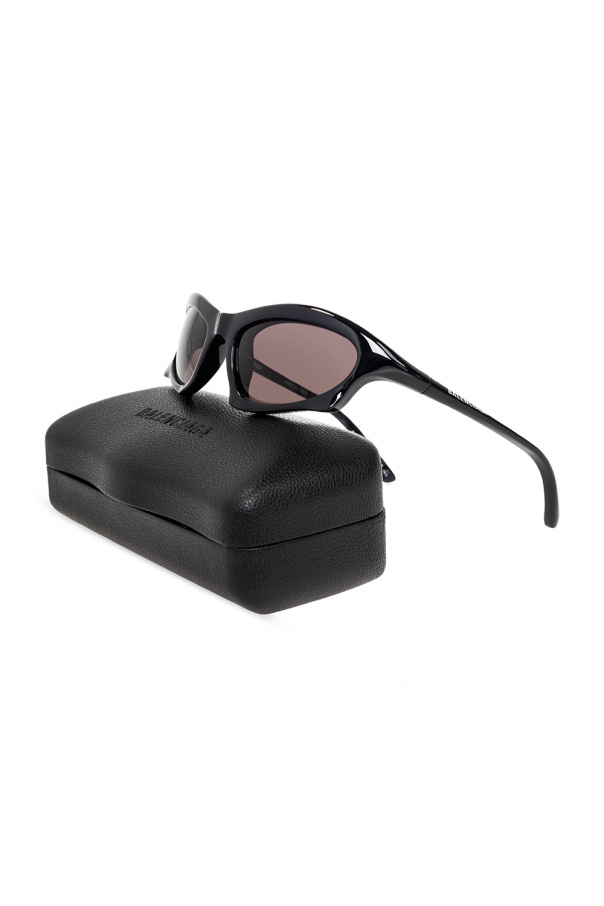 Black 'Bat Rectangle' sunglasses Balenciaga - Vitkac Canada